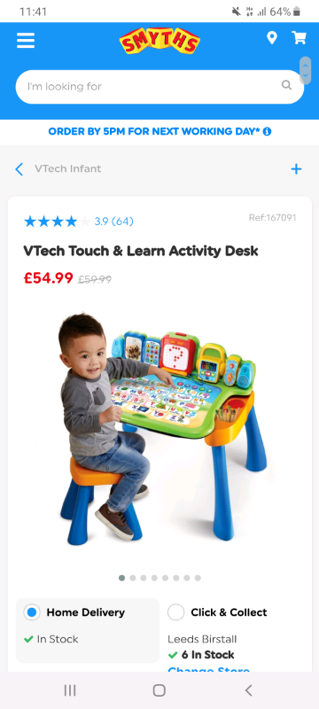 tech touch and learn activity desk